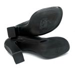 Khaite Leather Heel Ankle Boots Black Women’s Size 8.5 IT 38.5 Booties Photo 6