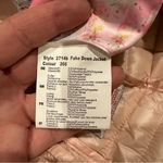 Frieda & Freddie’s NY women’s light pink puffer jacket Sz 36 (4 Photo 6