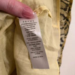 frame denim NWT FRAME Snakeskin Billow Blouse Photo 8