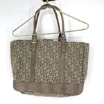 DKNY Monogram Two Handle Tote Gray Photo 1