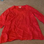 Saint Tropez West  linen blouse small Photo 1