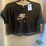 Nike  Air Women's Plus Size Mesh Short Sleeve Shirt Photo 1