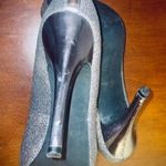 Jacqueline Ferrar Silver Heels Size 7,5 Photo 5