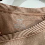 Aerie  Cozy Distressed  Sweatshirt Sz M Photo 3