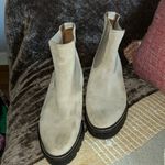 Caslon  Light Tan Suede Ankle Boots Photo 1