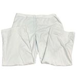 Oscar de la Renta  Light Blue High Waisted Cropped Trouser Pants With Embroidered Photo 1