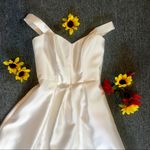 Alfred Sung New in Bag Bustled High Low Wedding Gown Photo 10