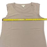 Daily Ritual Gray Short Cap Sleeve Blouse Size 16 Photo 4