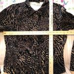 Tribal Black And Brown Paisley Jacket Size 10 Photo 4