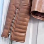 Jacket Leather Brown Size XL Photo 4