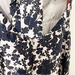 Monique Lhuillier Blue White Floral Gown
Bow Back Formal Size 4 Photo 7