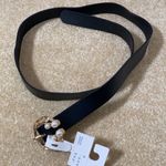 A New Day Women’s Black Belt with Goldish Buckle Size S NWT Photo 0