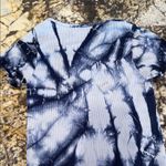 Aeropostale  Blue Short Sleeve Crop Top Photo 2