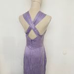 Topshop  ring detail maxi dress in lilac Photo 11