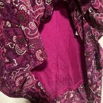 a.n.a Pink Paisley Pront Floral Layered Blouse | Shirt | Top | Business Casual Photo 3