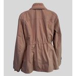 Liz Claiborne Women's VintagePolyester Hooded Jacket With Print Lining Sz Med Photo 2