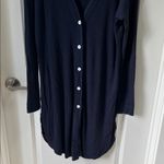 Fifteen Twenty  Midnight Blue Ribbed Top Photo 3
