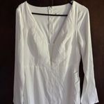 Lulus  Romance for the Ages White Long Sleeve Maxi Dress Photo 9