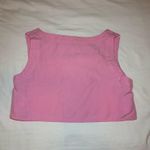 Lizard Thicket Pink cropped tank top Photo 1