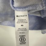 Athleta  Sweatshirt Womens XS Blue Tie‎ Dye Pullover Crewneck Cotton Casual SU21 Photo 4