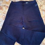 Nike  Women’s Black Sweater Knit Leggings (Measurements Included) S Small Photo 0