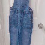 Madewell  Stovepipe Overalls in Lorton Wash Blue Jean Denim Size XS Photo 4