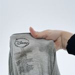 Disney Mickey and Minnie Sequined Heart Gray Pullover Sweatshirt XL Photo 2