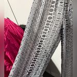 Women’s Miken Small Swimsuit Cover Up Pants Black & White NWT Photo 1