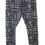 Nike Womens Size M Sports Wear Leggings "Leg A See" Grey/Black Workout Photo 0