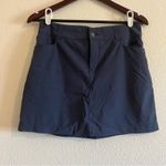 Outdoor Research Ferrosi Skort Hiking Skirt S 6 Blue Zip Pockets Built In Shorts Photo 3