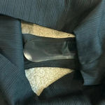 Aerie NWT  Black Ribbed Pocket High Waisted Cheeky Bikini Bottom Swim Size XS Photo 5