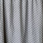 Modcloth  1X Plus Bordeaux Afterglow Grey Clip Dot V-Neck Midi Dress no belt Photo 12