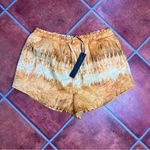 NWT House of Harlow x REVOLVE Alyssa Short in Golden Tie Dye Gold Photo 1