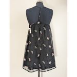 Abercrombie & Fitch  Women's Mini Shift Dress Black Floral Spaghetti Strap Sz XXS Photo 5