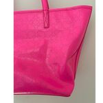 Kate Spade New York Molly Bikini Dot Neon Hot Pink Large Tote Purse Bag GUC Photo 8