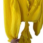 Alice + Olivia Mitzi Combo Cutout Godet Mini Dress Sunbeam Photo 2