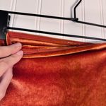 Princess Polly Velvet Orange Tube Top Women’s Size 8 Photo 2