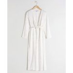 & Other Stories NWT & Other Stories Capsule Floral Jacquard Overlapping V-Neck Midi Maxi Dress Photo 5