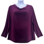 Talbots  Womens‎ Cowl Neck Tee Size 2X Oversized Relaxed Casual Knit Elegant Top Photo 0