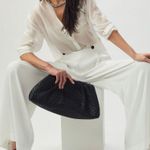 Anthropologie Maeve Shine Sailor Pants, Size 0 Photo 0