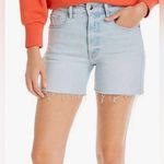 frame denim Le Tour Light Blue Denim Women's Shorts size 27 Photo 0