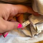 Madewell  cream and navy blue pullover sweatshirt size medium Photo 5