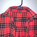 Wild Fable Classic Red & Black Plaid Flannel Shirt - Women's Size Large Photo 2