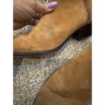 Schutz Brown Suede Leather Zip Ankle Boots Womens Size 9 B Photo 8