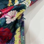 Revolve Rococo Sand Tallia Velvet Floral Ruched Mini Dress in Deep Green Size M‎ Size M Photo 6