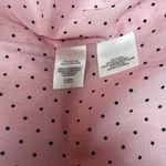 Jones New York Vintage  Pink Trench Coat With Polka Dot Lining Women’s Size M Photo 8