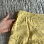 Hollister Yellow Floral Skort Photo 5