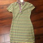 Urban Outfitters colorful body con collared dress  Photo 0