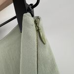 R.G. Kane Hestia Skirt Size Small Sage Green Mini/Midi High Slit Satin NEW NWOT Photo 7