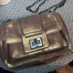 BCBG Maxazria Metallic Crossbody Purse Photo 0